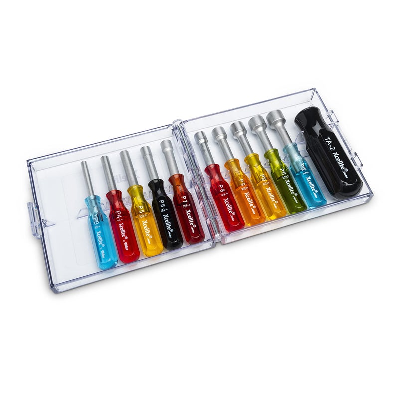 Xcelite PS120 11 Piece Compact Convertible Nutdriver Set - Image 1